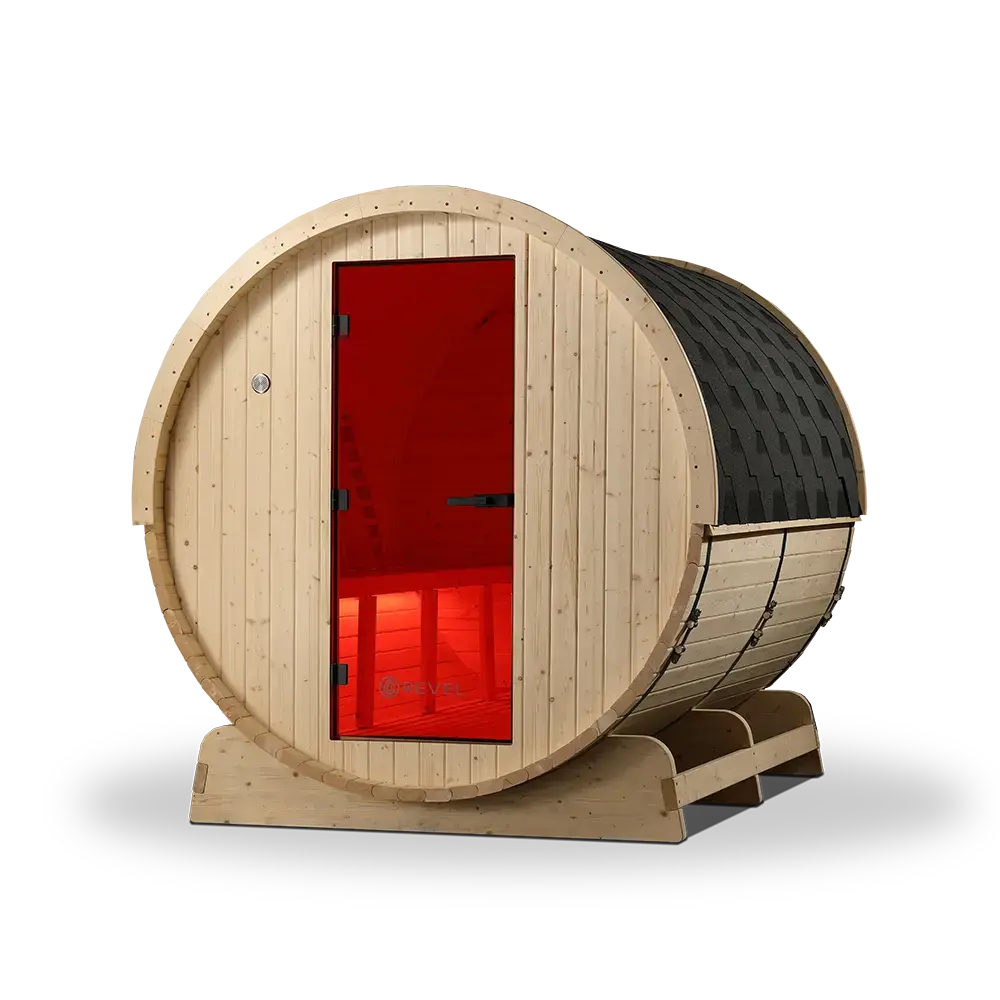 Revel Eden - 8 Person Traditional Barrel Sauna Revel Saunas