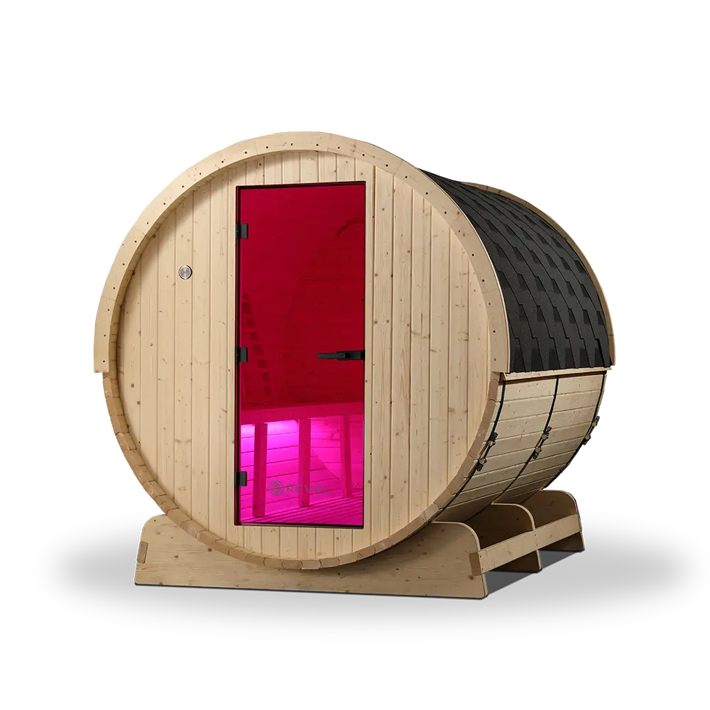 Revel Eden - 8 Person Traditional Barrel Sauna Revel Saunas