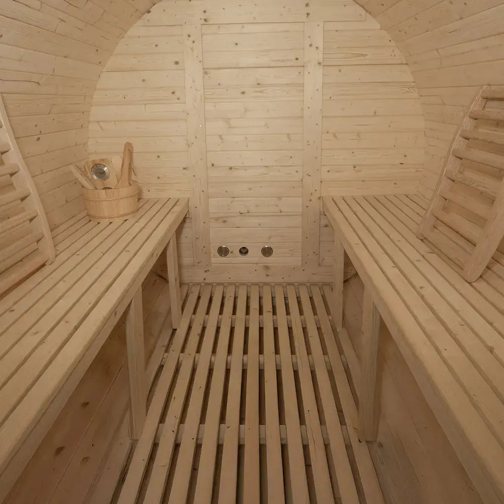Revel Eden - 8 Person Traditional Barrel Sauna Revel Saunas