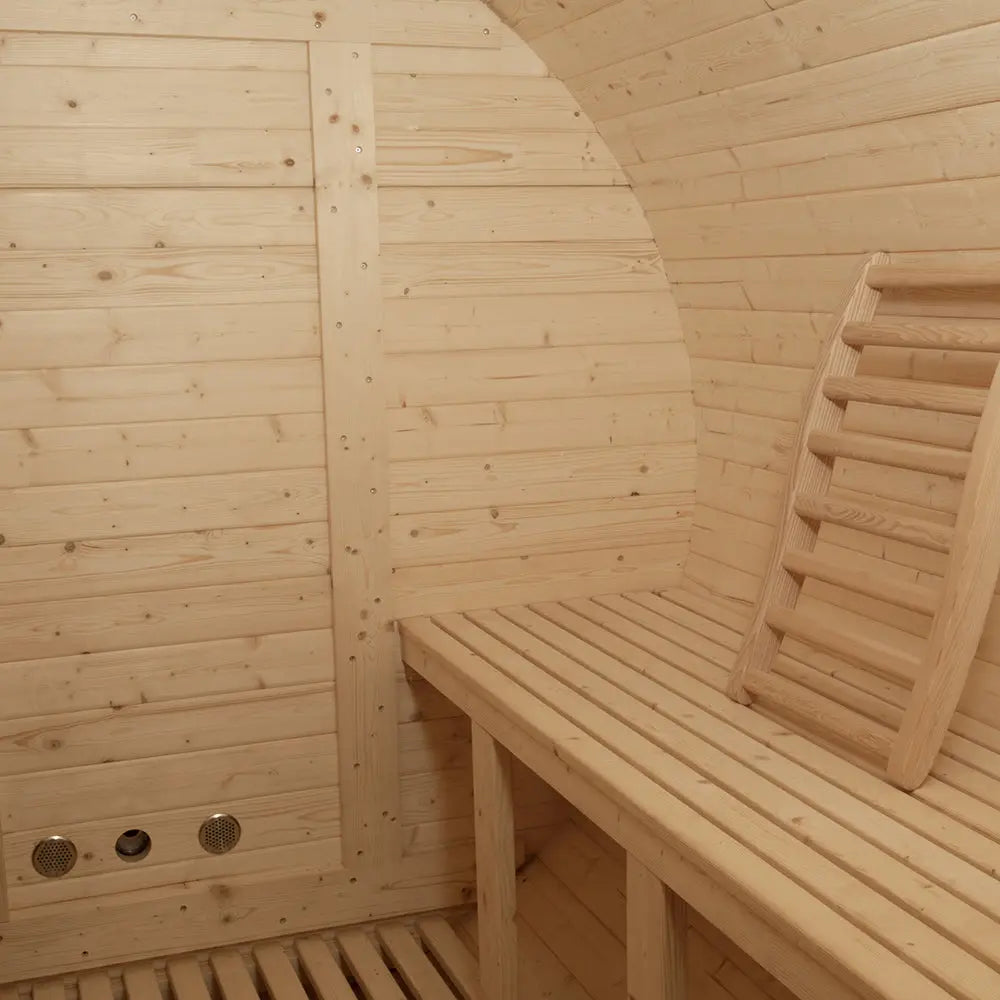 Revel Eden - 8 Person Traditional Barrel Sauna Revel Saunas