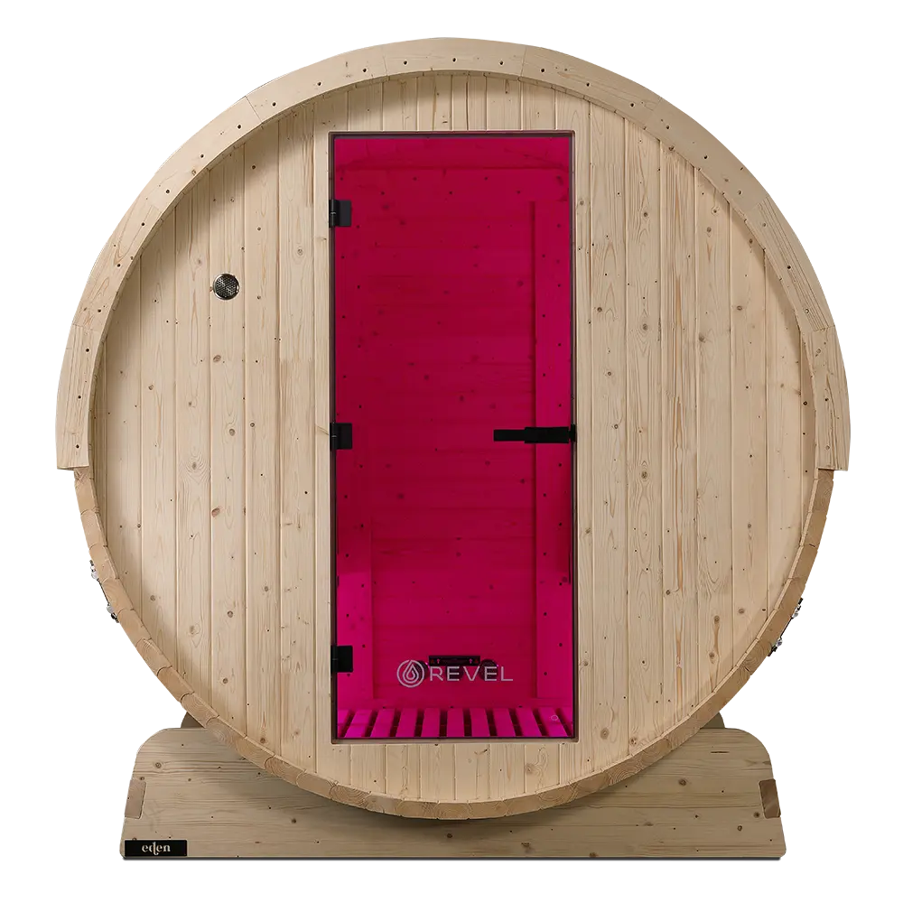Revel Eden - 4 Person Traditional Barrel Sauna (Barrel Only) Revel Saunas
