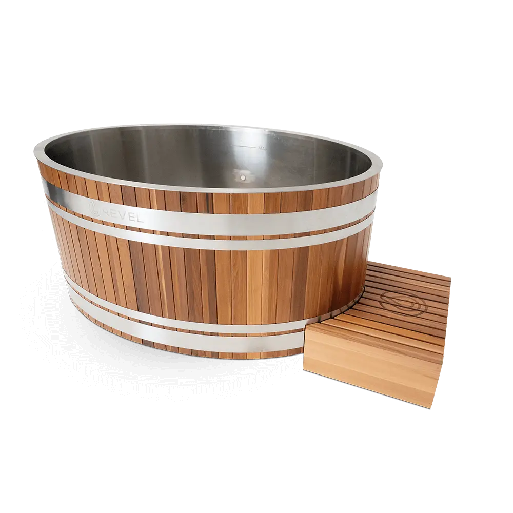 Revel Glacier Duo – Premium Cedar Ice Bath Revel Saunas