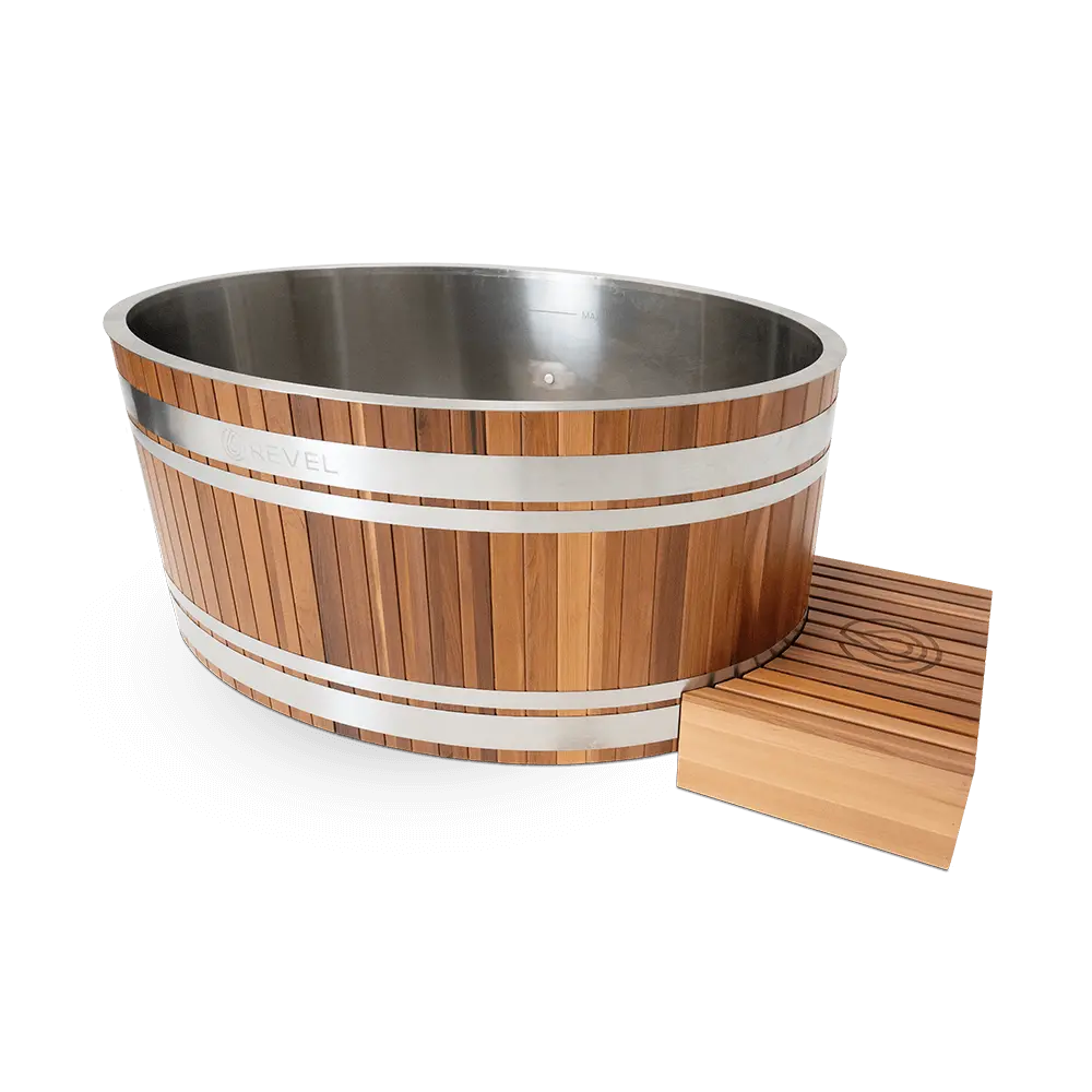 Revel Glacier Duo – Premium Cedar Ice Bath V3 Revel Saunas