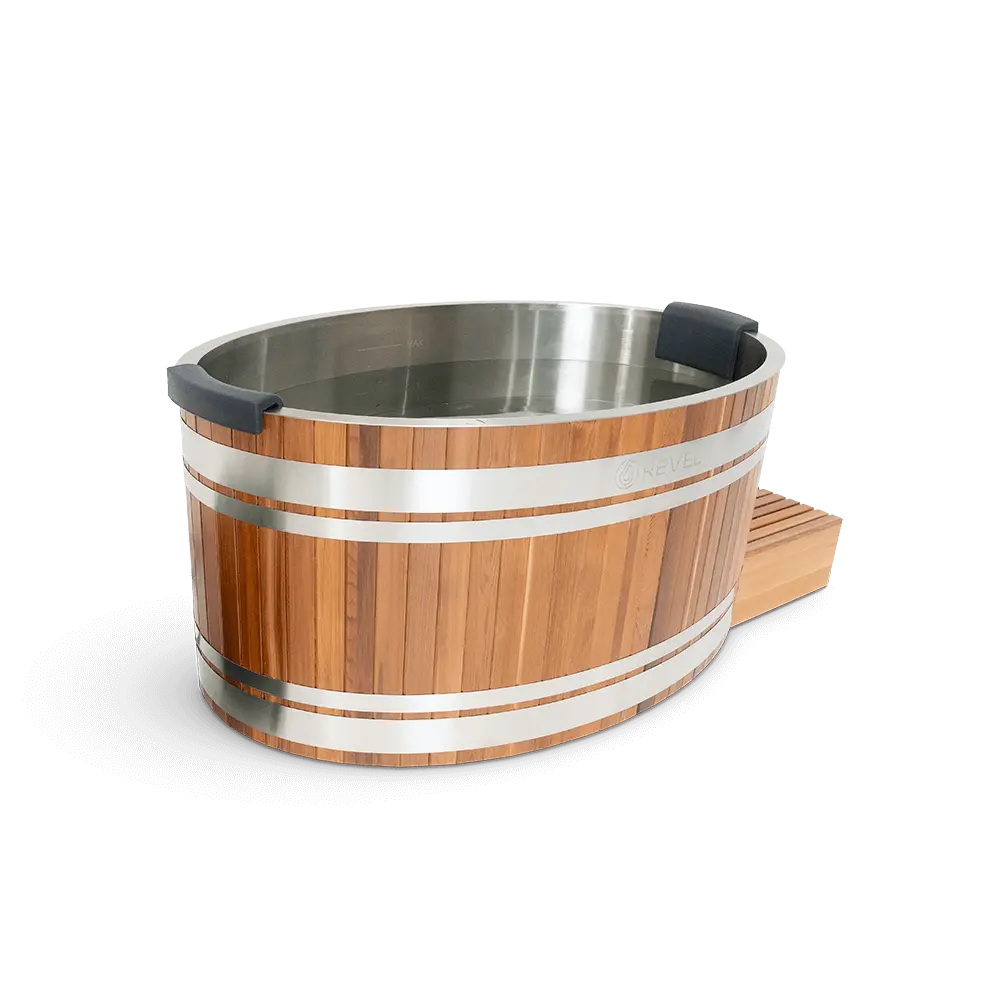 Revel Glacier Duo – Premium Cedar Ice Bath V3 Revel Saunas