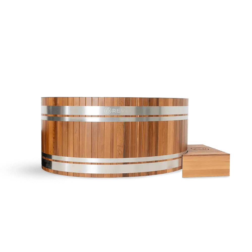 Revel Glacier Duo – Premium Cedar Ice Bath V3 Revel Saunas