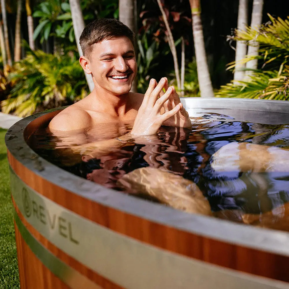 Revel Glacier Duo – Premium Cedar Ice Bath V3 Revel Saunas