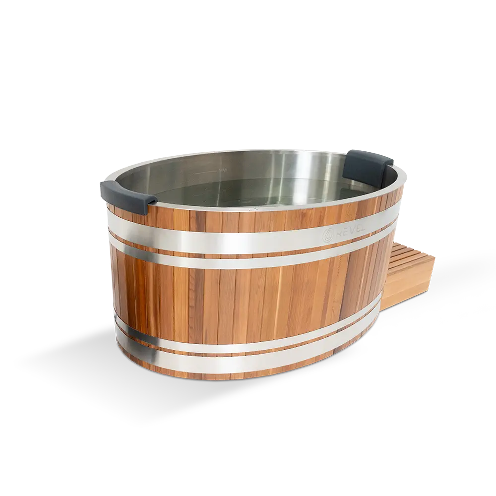 Revel Glacier Duo – Premium Cedar Ice Bath V3 Revel Saunas