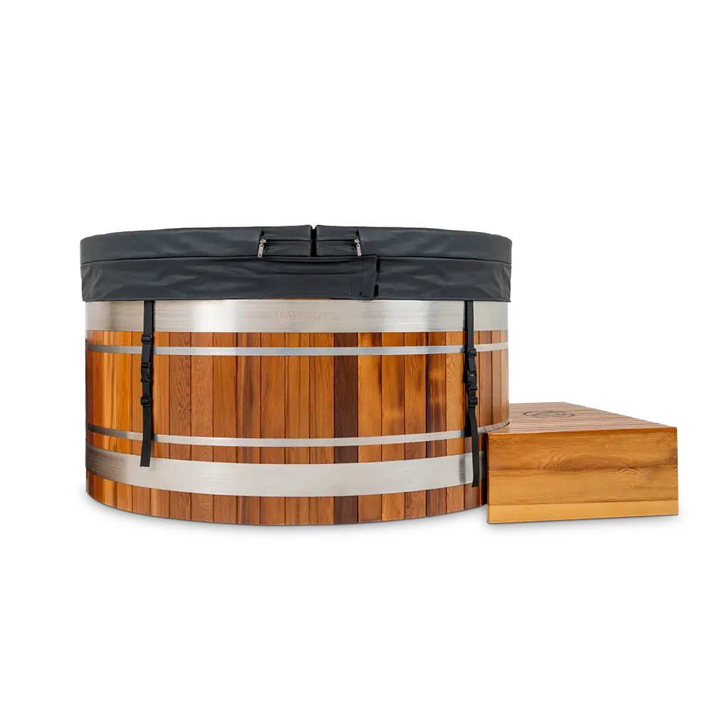 Revel Glacier Solo – Premium Cedar Ice Bath Revel Saunas