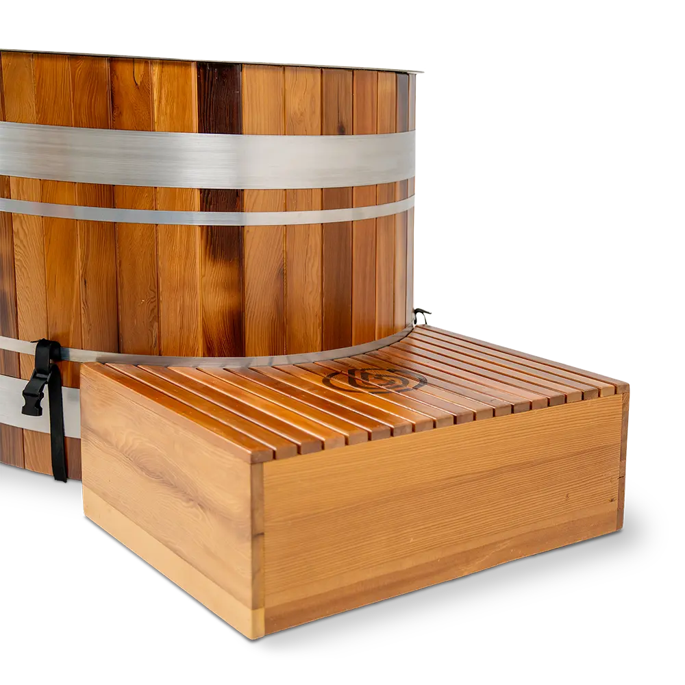 Revel Glacier Solo – Premium Cedar Ice Bath Revel Saunas