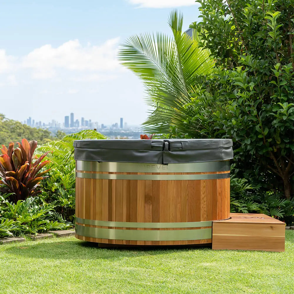 Revel Glacier Solo – Premium Cedar Ice Bath Revel Saunas