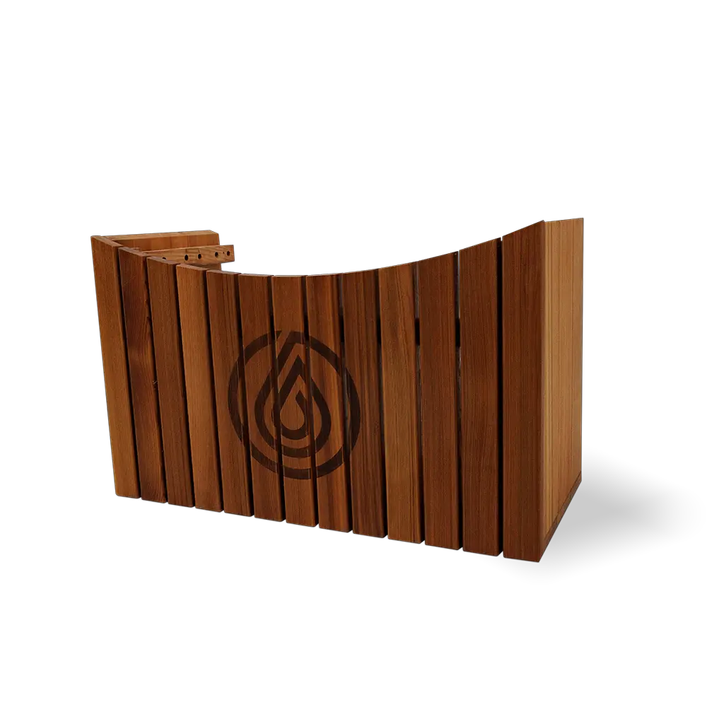 Revel Luna 3P Infrared Cabin Sauna with Glacier Solo Ice Bath and 1HP Chiller Revel Saunas