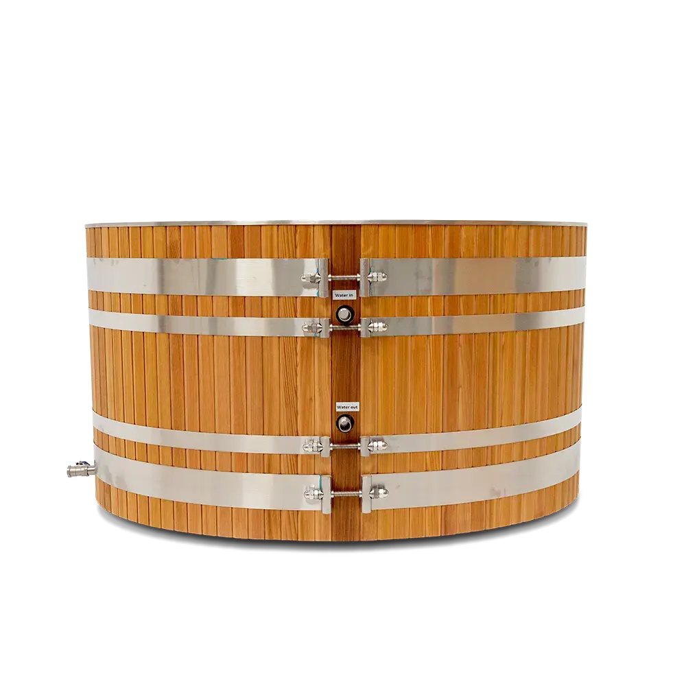 Revel Glacier Solo – Premium Cedar Ice Bath Revel Saunas