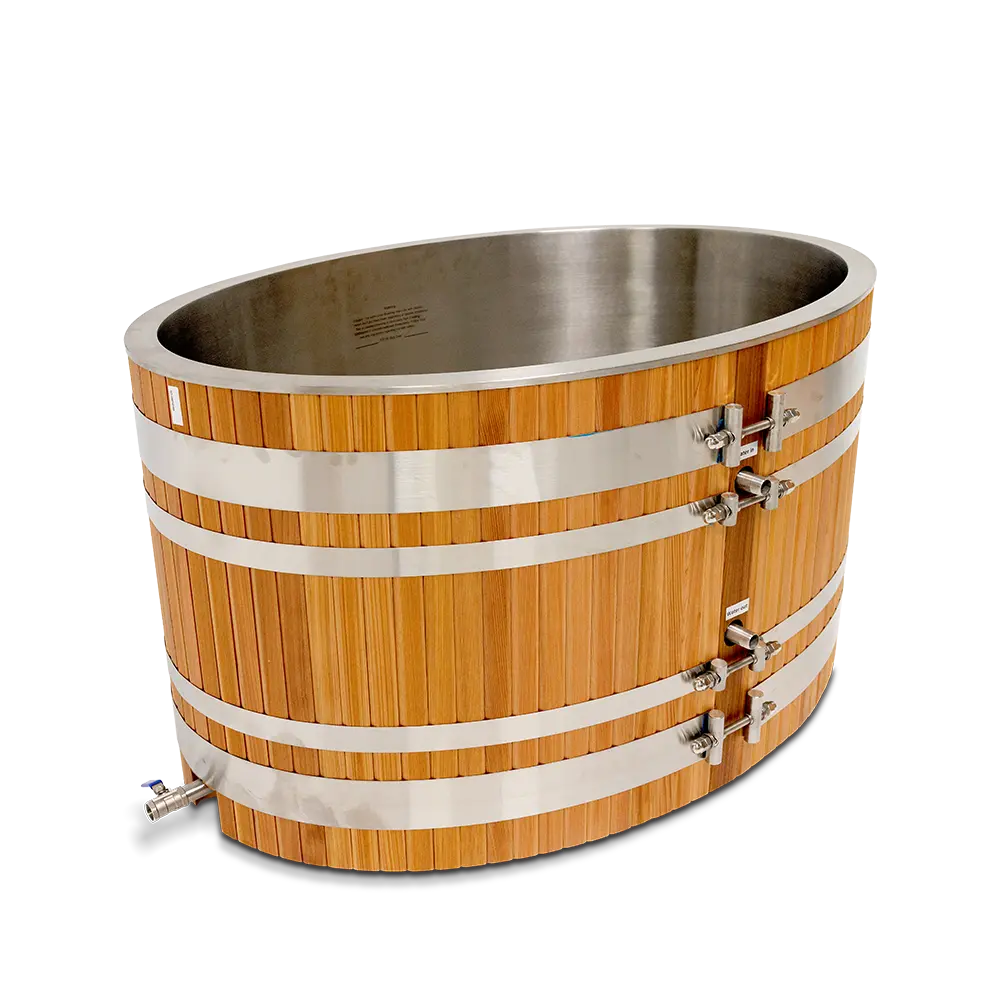 Revel Glacier Solo – Premium Cedar Ice Bath Revel Saunas