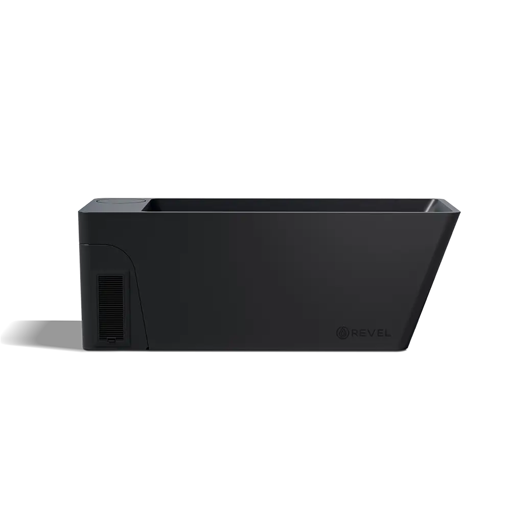 Revel Glasur All in One Ice Bath - Black Revel Saunas