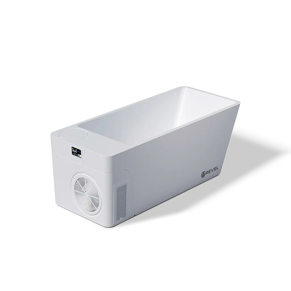 Revel Glasur All in One Ice Bath - Black Revel Saunas