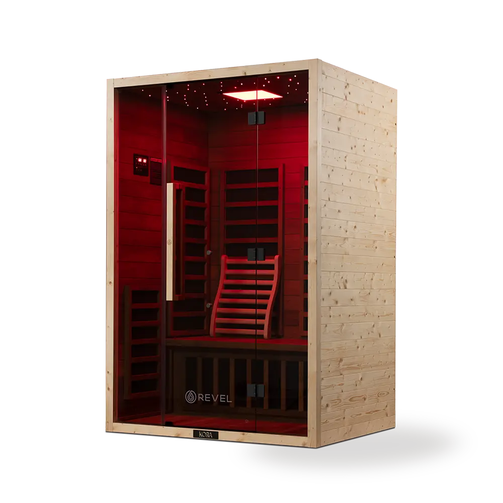 Revel Kora 2 Person Far Infrared Sauna - Next Gen Revel Saunas