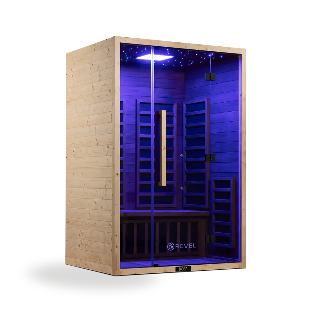 Revel Kora 2 Person Far Infrared Sauna - Next Gen Revel Saunas