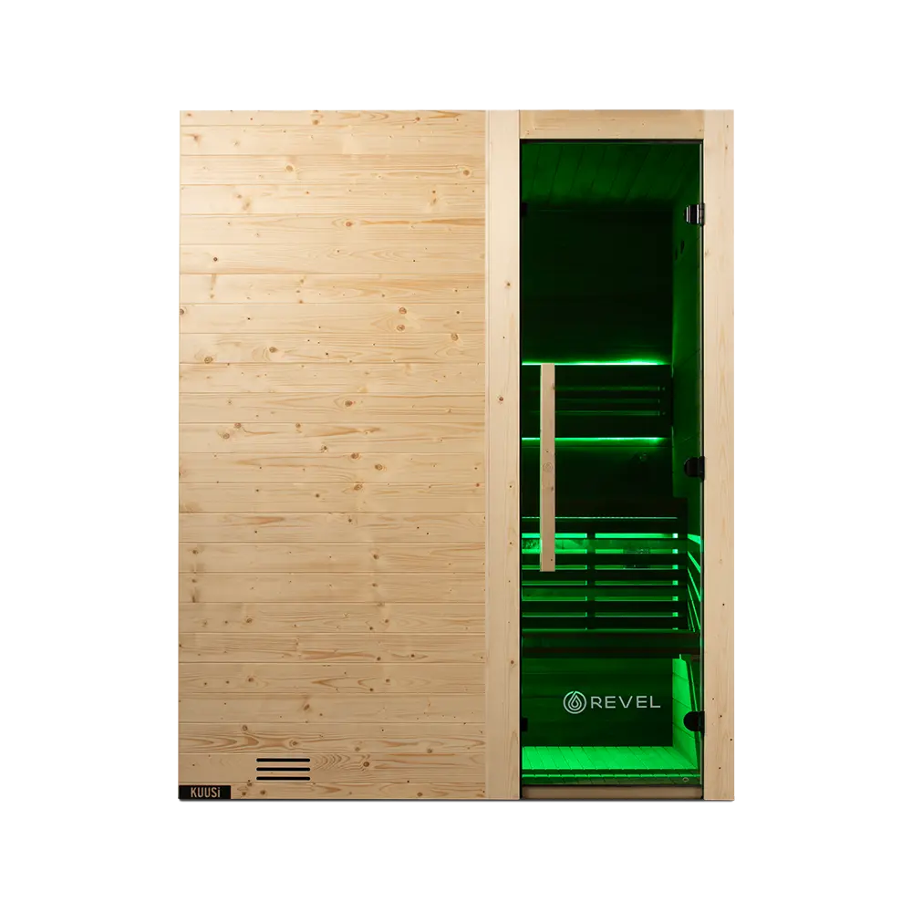 Revel Kuusi 4 Person Traditional Finnish Sauna Revel Saunas
