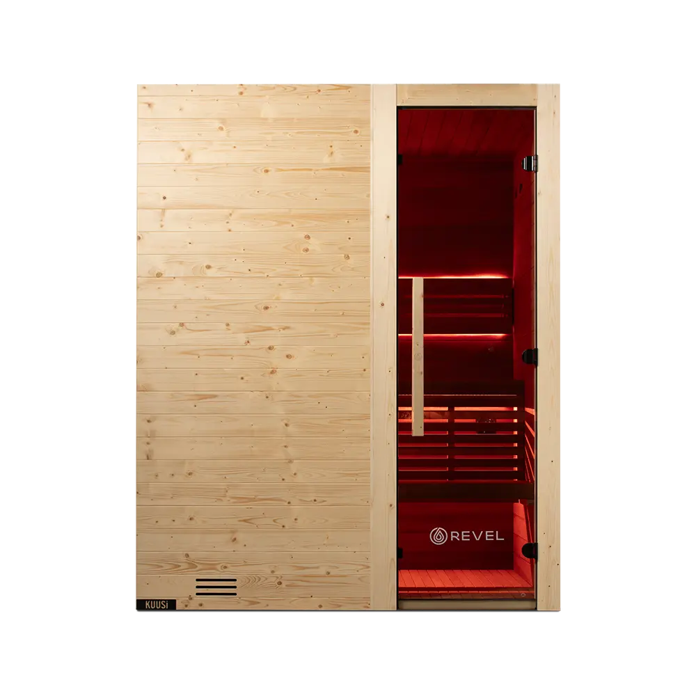 Revel Kuusi 4 Person Traditional Finnish Sauna Revel Saunas