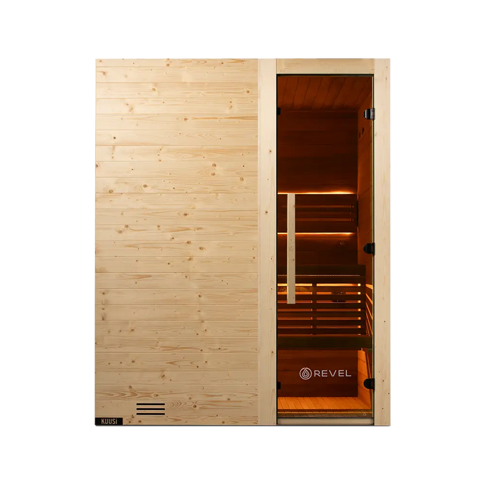 Revel Kuusi 4 Person Traditional Finnish Sauna Revel Saunas