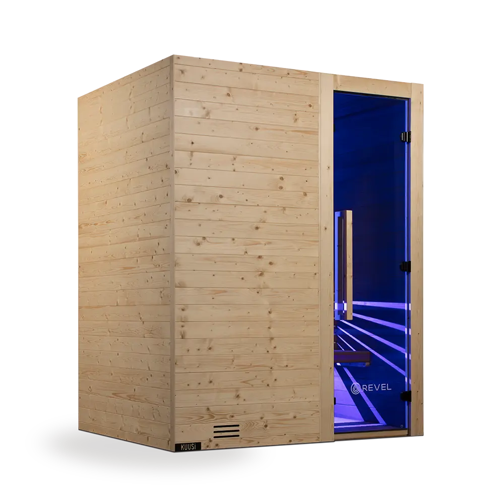 Revel Kuusi 4 Person Traditional Finnish Sauna Revel Saunas