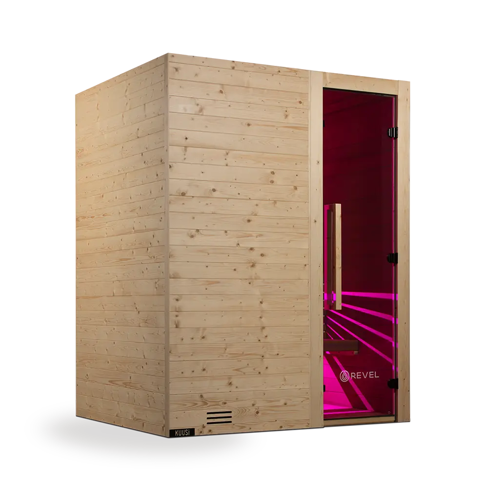 Revel Kuusi 4 Person Traditional Finnish Sauna Revel Saunas