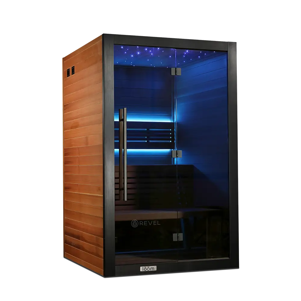 Revel Loom 2 Person Traditional Finnish Sauna Revel Saunas
