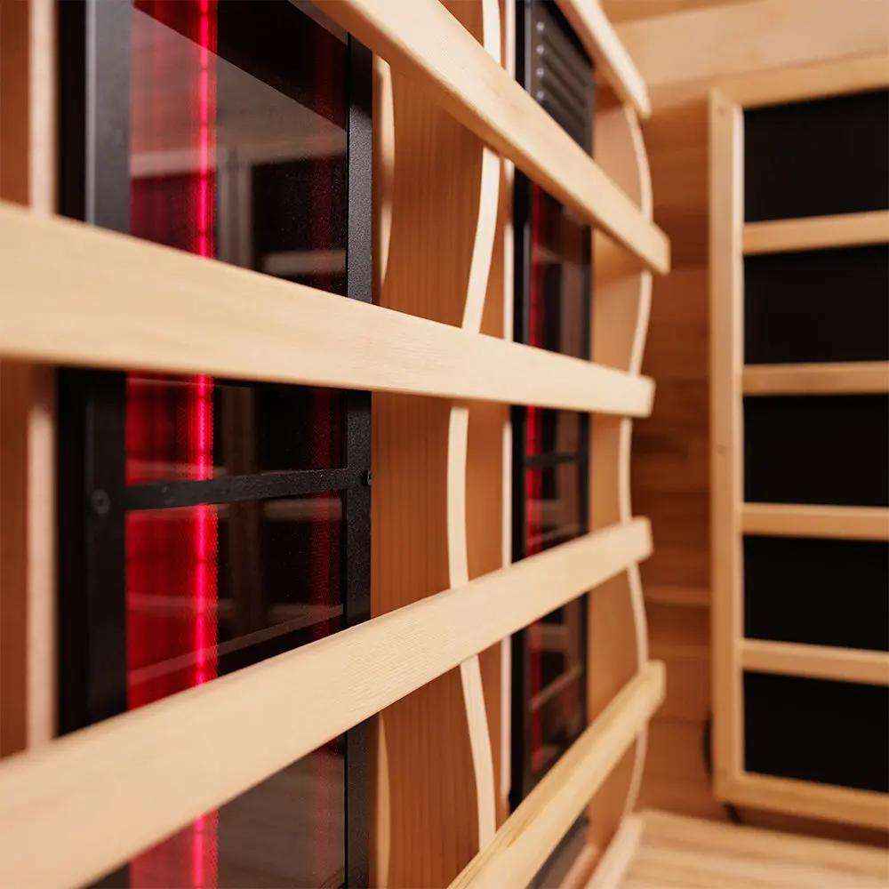 Revel Luna - 3 Person Cedar Infrared Barrel Sauna (LE) Revel Saunas
