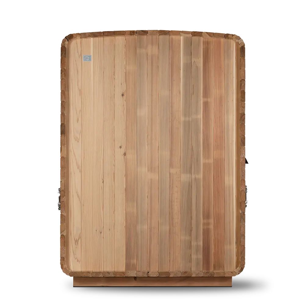 Revel Luna 3P Infrared Cabin Sauna with Glacier Solo Ice Bath and 1HP Chiller Revel Saunas