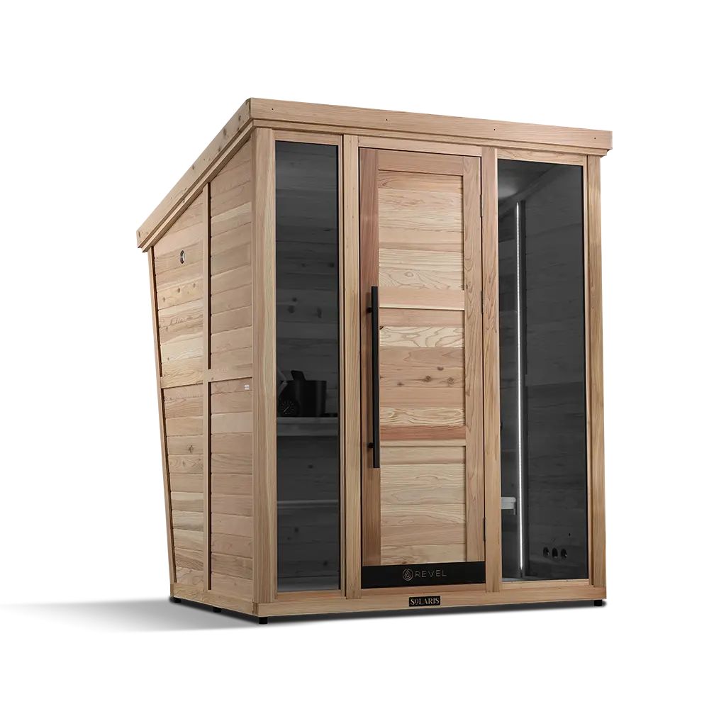 Revel Solaris 3-4 Person Traditional Cabin Revel Saunas