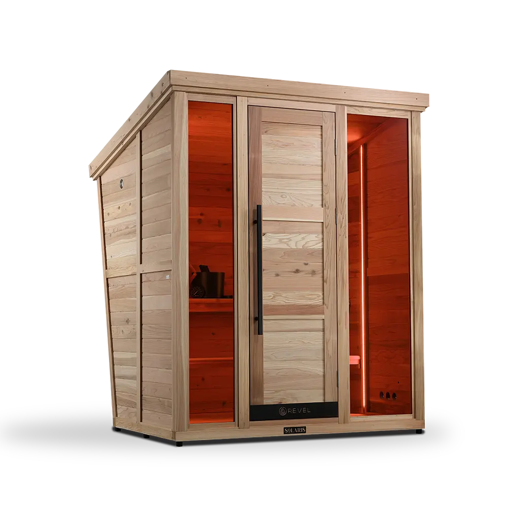 Revel Solaris 3-4 Person Traditional Cabin Revel Saunas