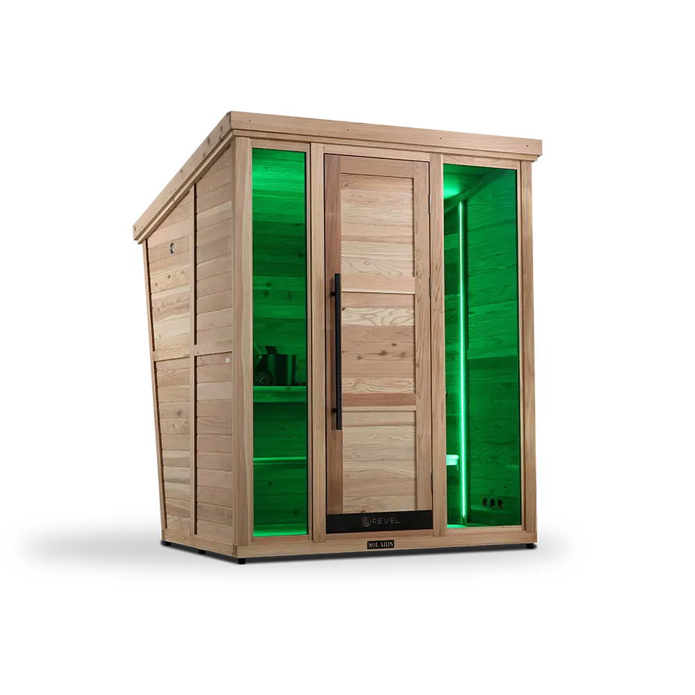 Revel Solaris 3-4 Person Traditional Cabin Revel Saunas