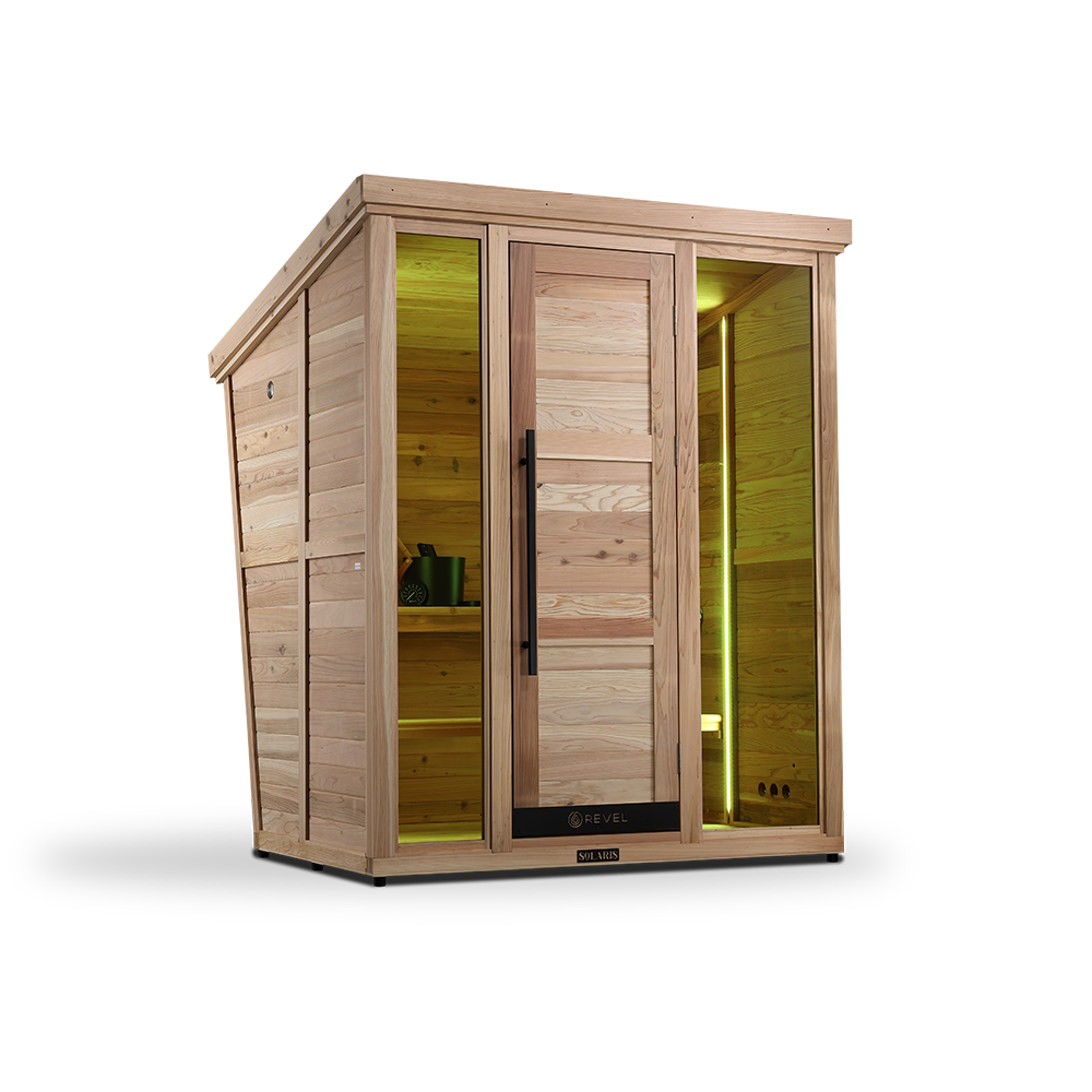 Revel Solaris - 4 Person Traditional Outdoor Cabin Sauna