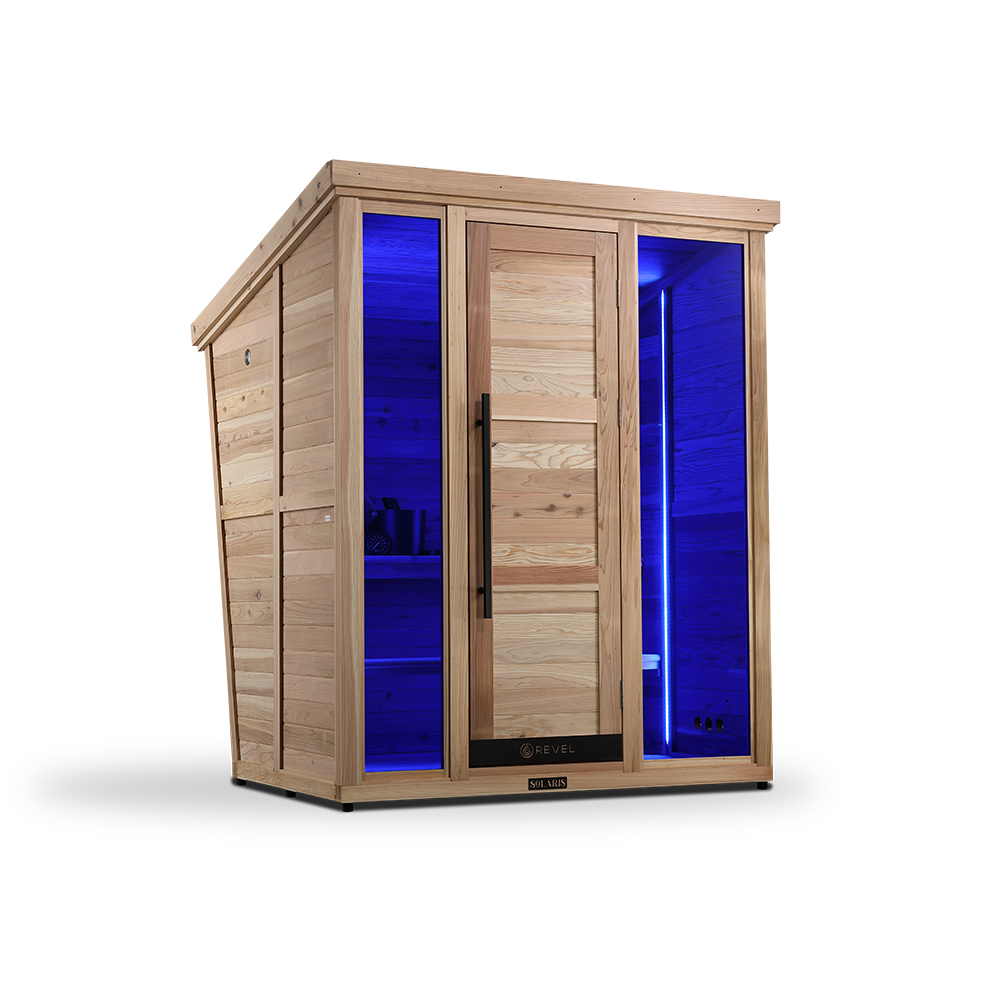 Revel Solaris - 4 Person Traditional Outdoor Cabin Sauna