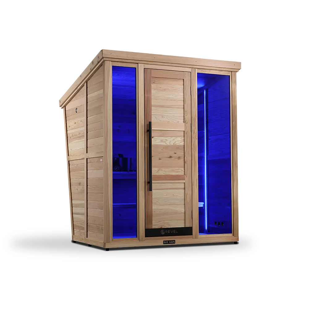 Revel Solaris 3-4 Person Traditional Cabin Revel Saunas