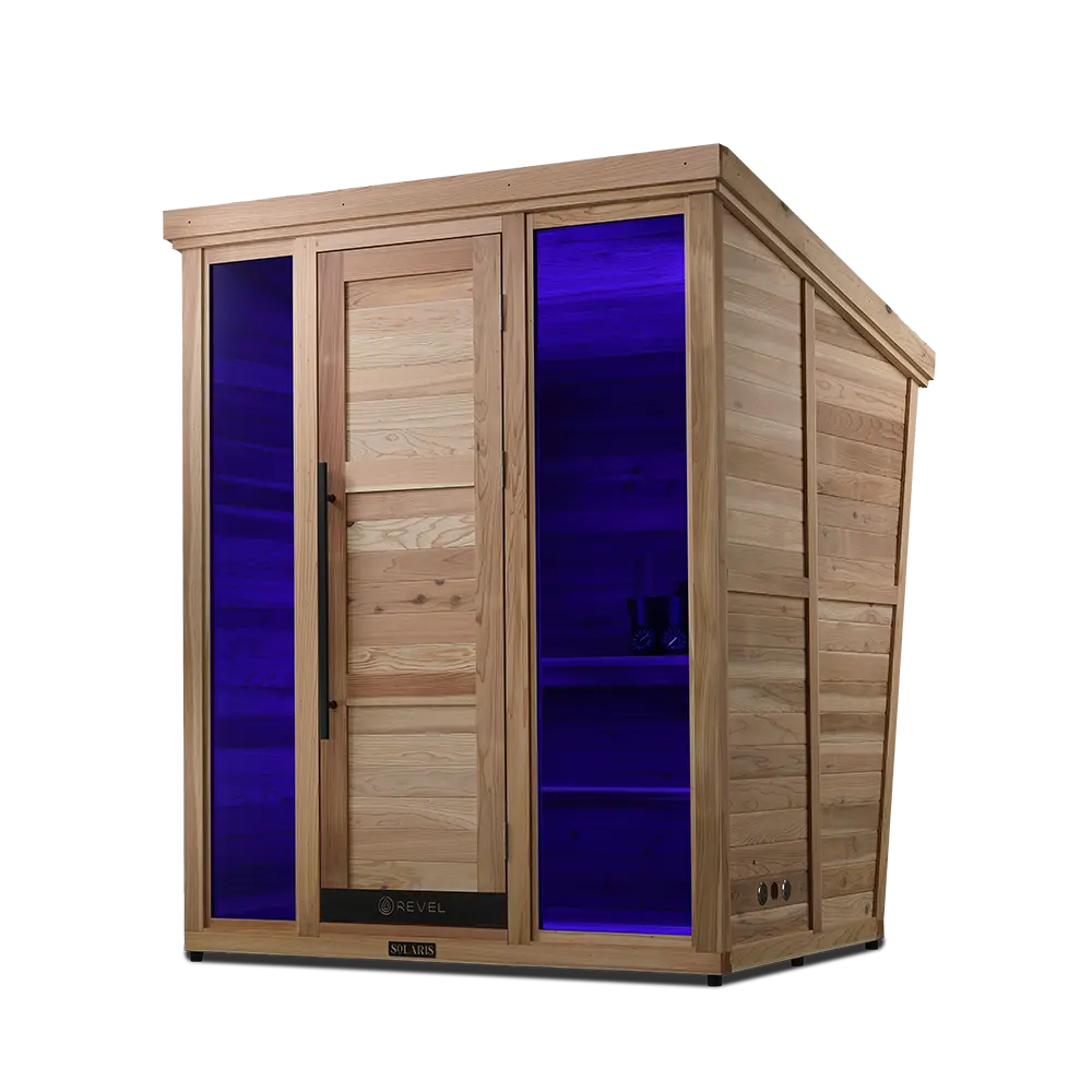 Revel Solaris 3-4 Person Traditional Cabin Revel Saunas