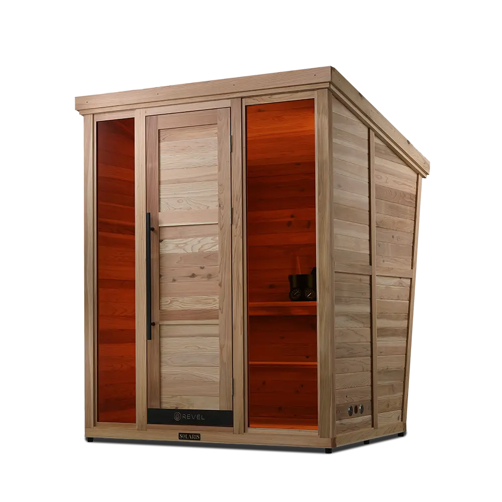 Revel Solaris 3-4 Person Traditional Cabin Revel Saunas