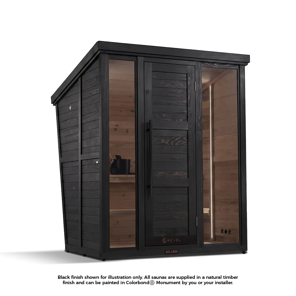 Revel Solaris 3-4 Person Traditional Cabin Revel Saunas