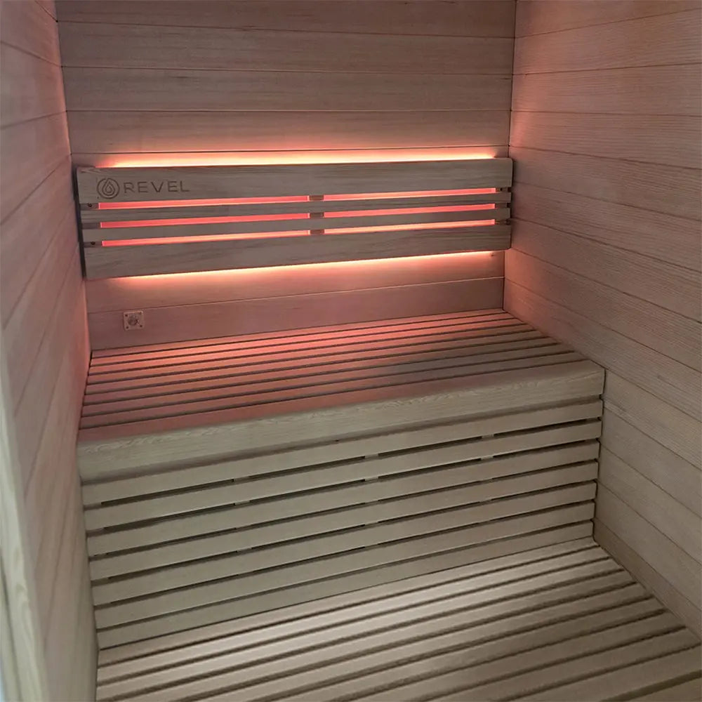 Revel Tampere 2 Person Traditional Finnish Sauna - Next Gen Revel Saunas