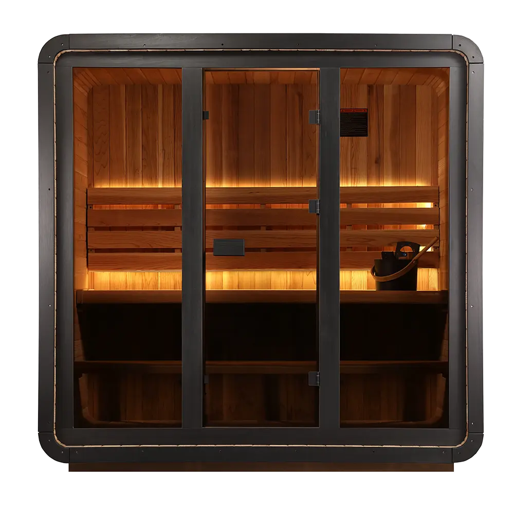 Revel Virta 4 Person Traditional Cabin (No Heater) Revel Saunas