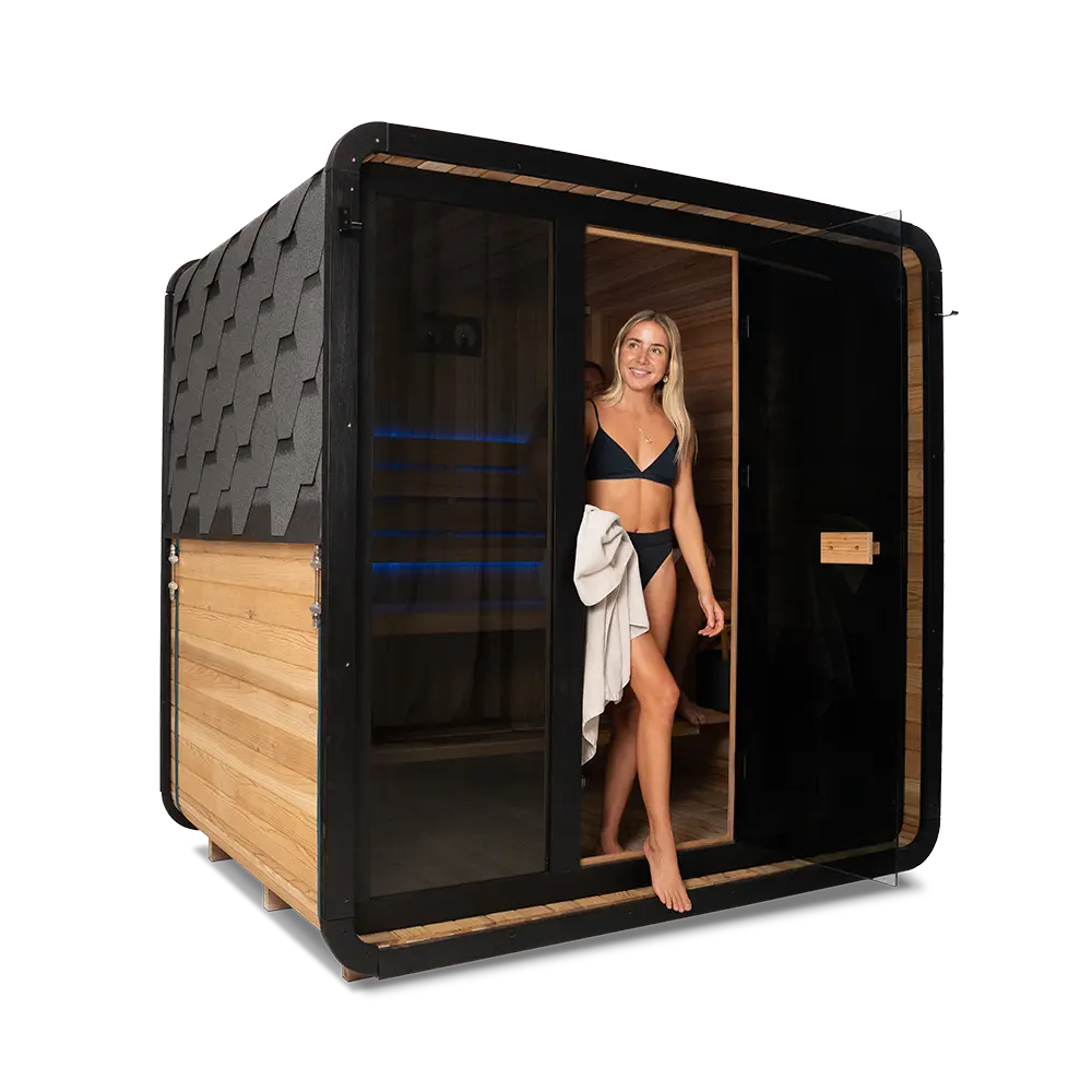 Revel Virta 4 Person Traditional Cabin (No Heater) Revel Saunas