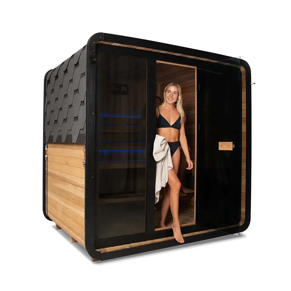 Revel Virta 4 Person Traditional Cabin (No Heater) Revel Saunas