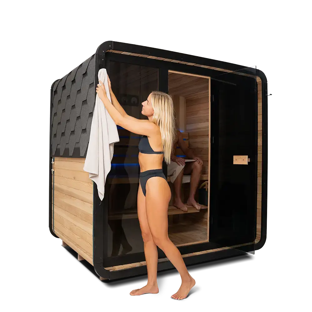 Revel Virta 4 Person Traditional Cabin (No Heater) Revel Saunas