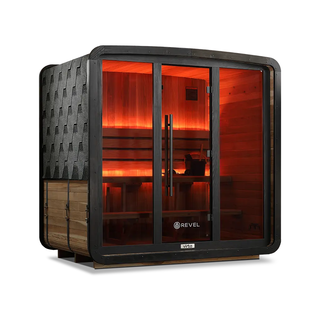 Revel Virta 4 Person Traditional Cabin (Cabin Only) Revel Saunas