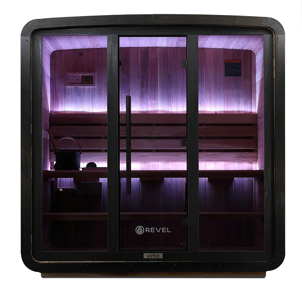 Revel Virta 4 Person Traditional Cabin (Cabin Only) Revel Saunas