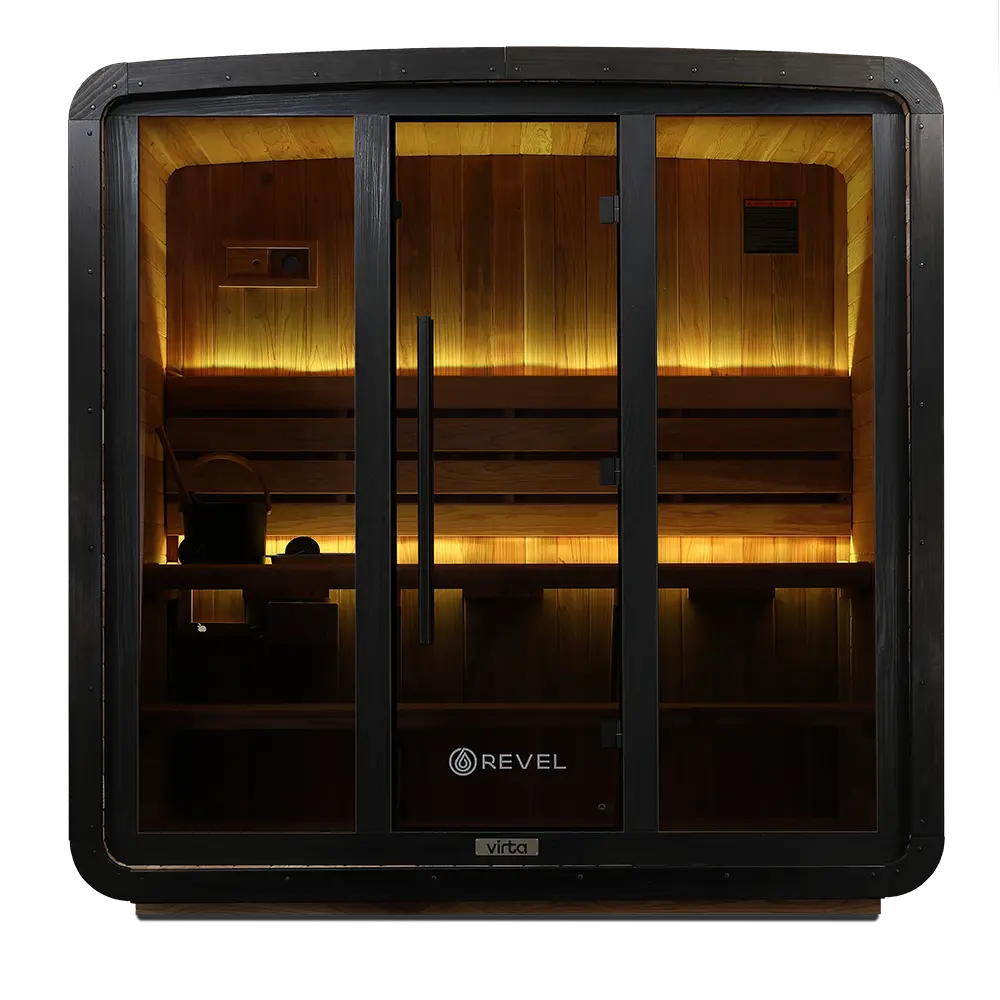 Revel Virta 4 Person Traditional Cabin (Cabin Only) Revel Saunas