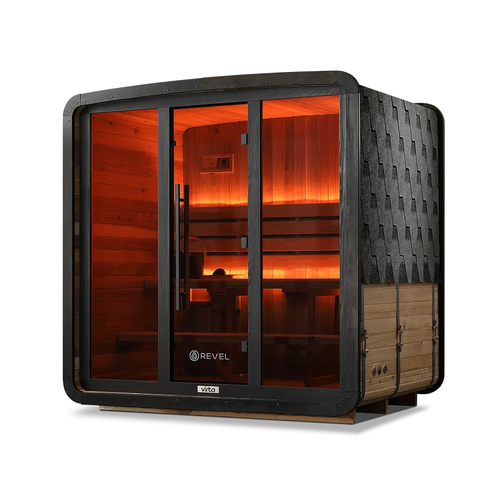 Revel Virta 4 Person Traditional Cabin (Cabin Only) Revel Saunas