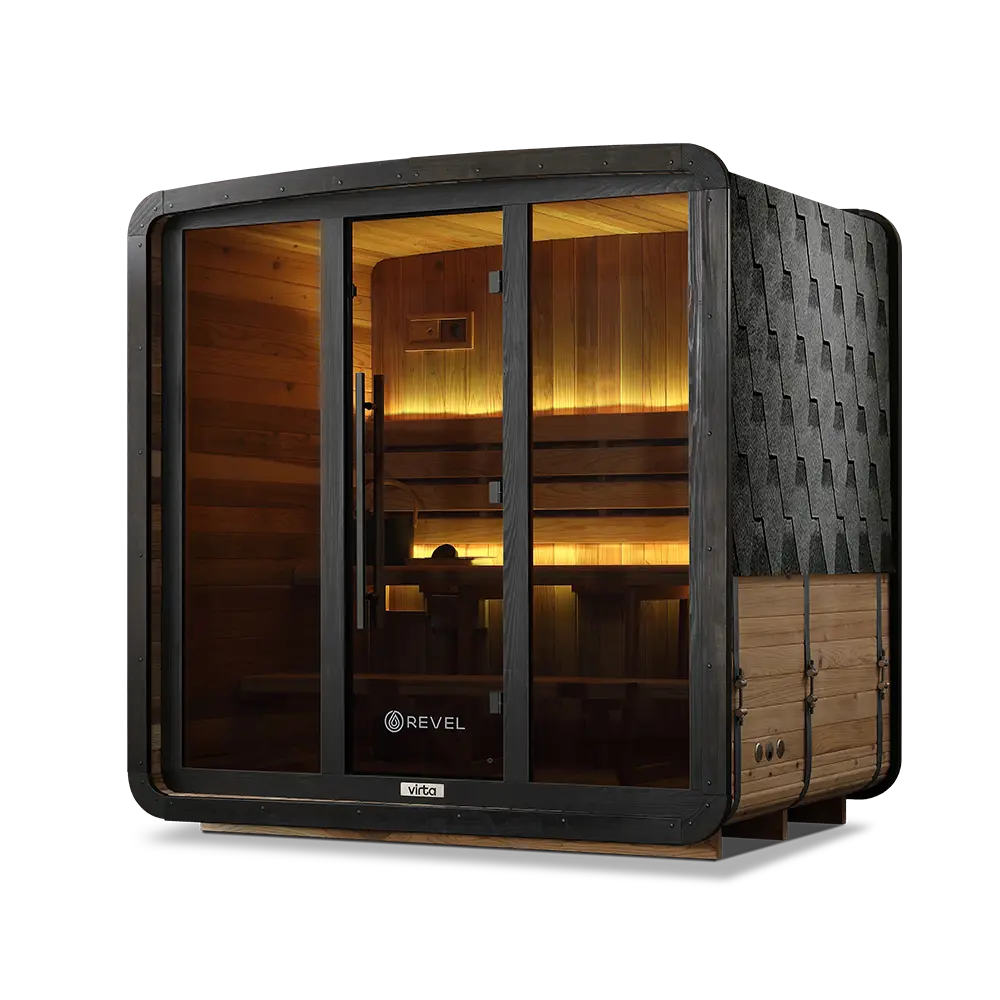 Revel Virta 4 Person Traditional Cabin (Cabin Only) Revel Saunas