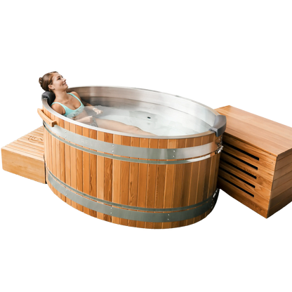 Revel Glacier Duo - Premium Nordic Ice Bath Revel Saunas
