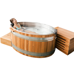 Revel Glacier Duo - Premium Nordic Ice Bath Revel Saunas